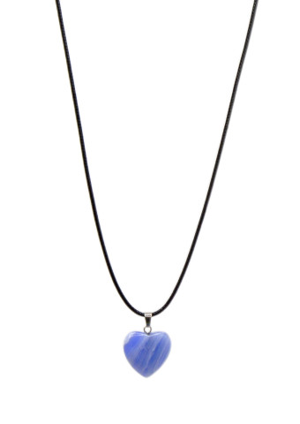 Collar Corazón Calcedonia