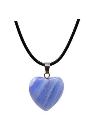Collar Corazón Calcedonia