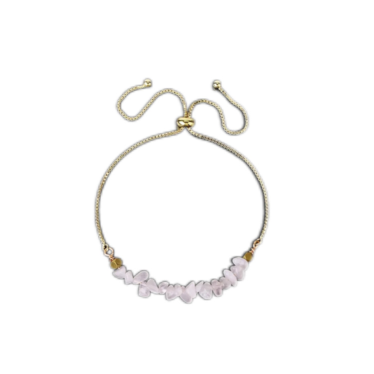 Pulsera Cuarzo Rosa