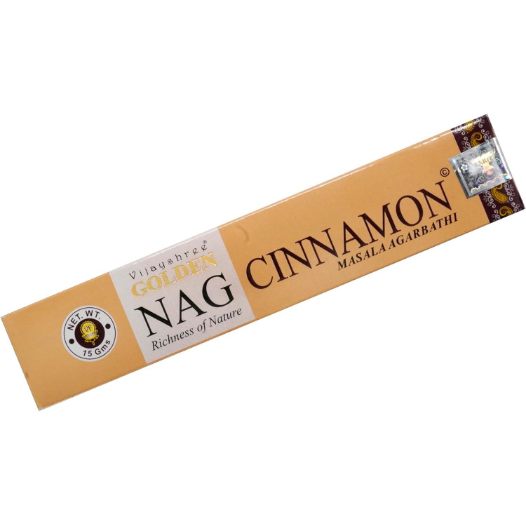 Incienso Cinnamon Golden Nag