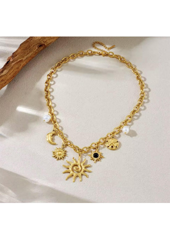 Collar Cosmic Sun