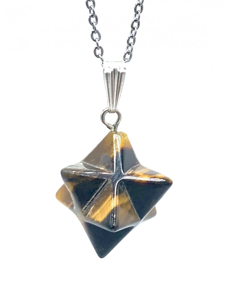 Collar Mercaba Ojo de Tigre