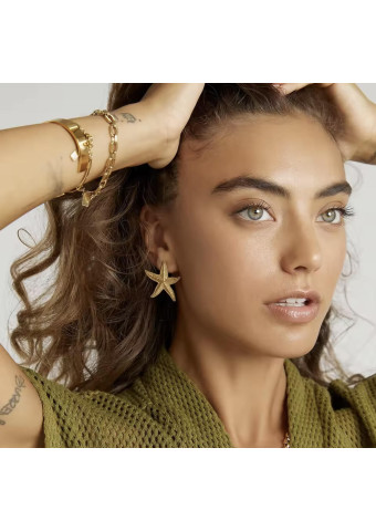 Pendientes Mar de Oro