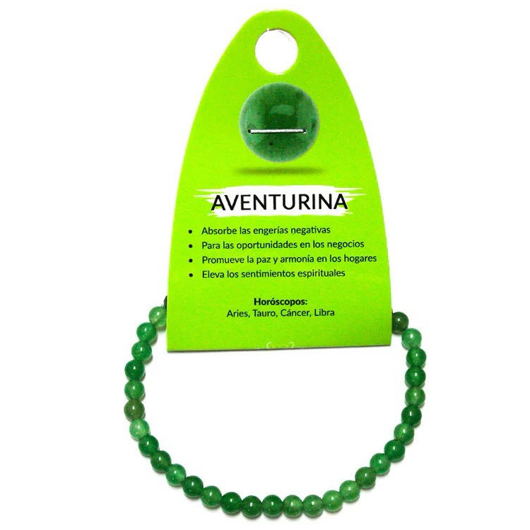 Pulsera Aventurina Verde Pulsera Aventurina Verde