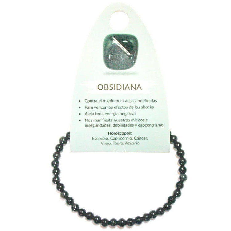 Pulsera Obsidiana Pulsera Obsidiana
