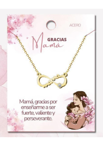 Collar Infinito Mamá