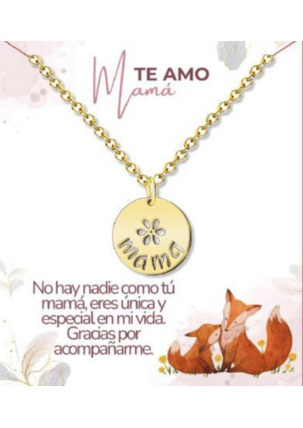 Collar Flor Mamá