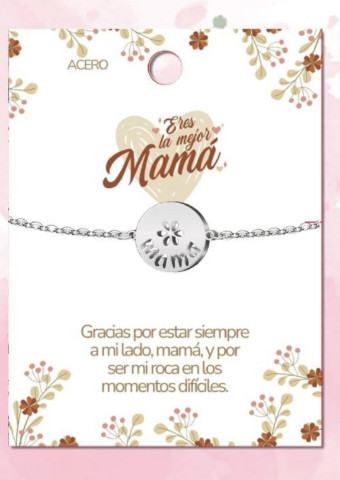 Pulsera Flor Mamá