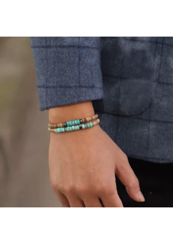Pulsera Duo Aqua