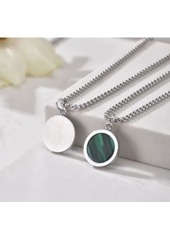 COLLAR ROUND MALAQUITA