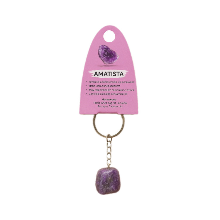 Llavero Amatista Llavero Amatista
