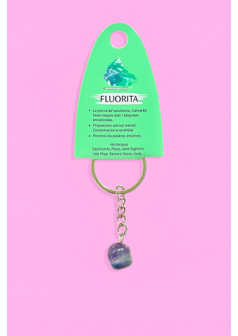 Llavero Fluorita
