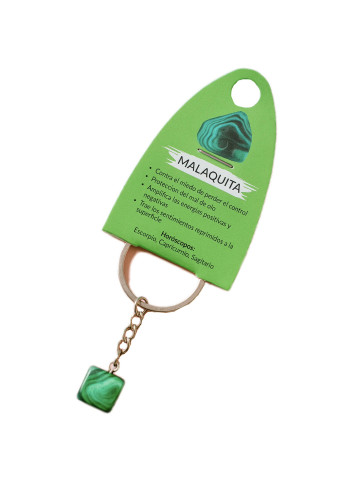 Llavero Malaquita