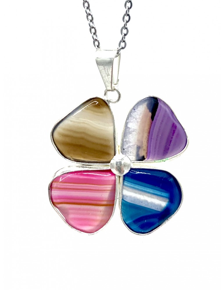 Collar Trébol Multicolor