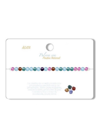 Pulsera con cierre Ágata mix