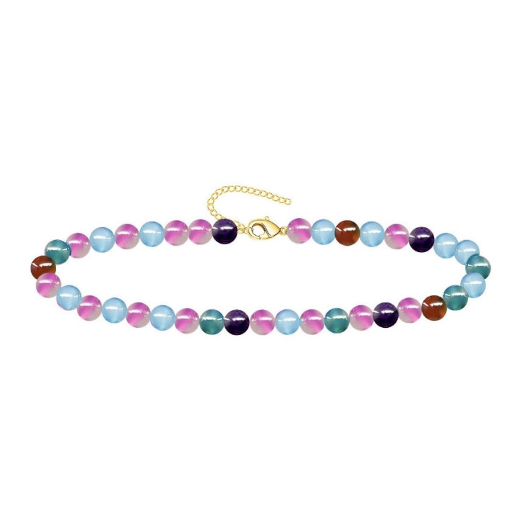 Pulsera con cierre Ágata mix