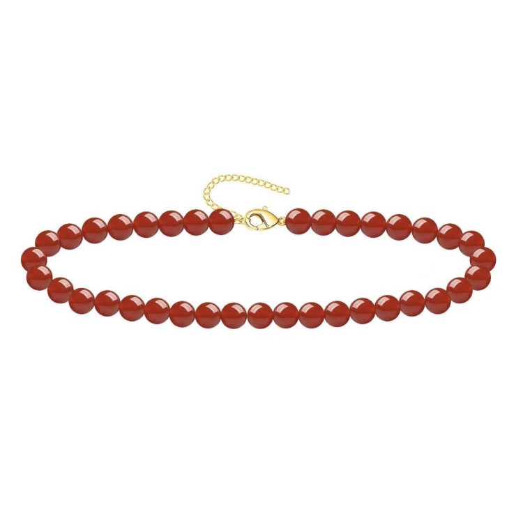 Pulsera con cierre Carneola