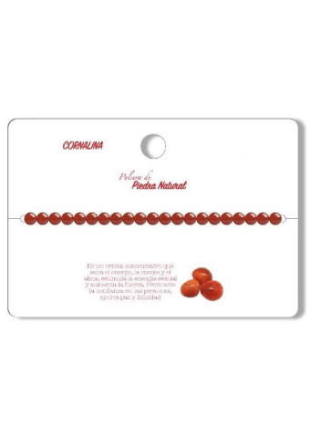 Pulsera con cierre Carneola