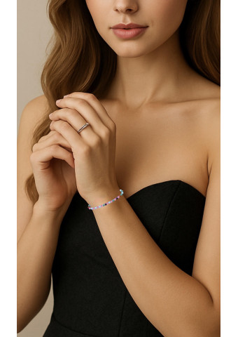 Pulsera con cierre Ágata mix