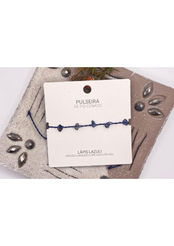 Pulsera Hilo Lapislázuli