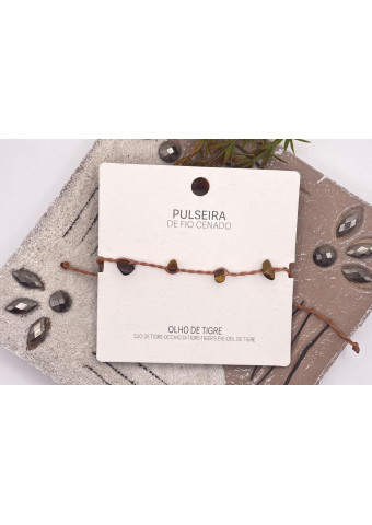 Pulsera Hilo Ojo de Tigre
