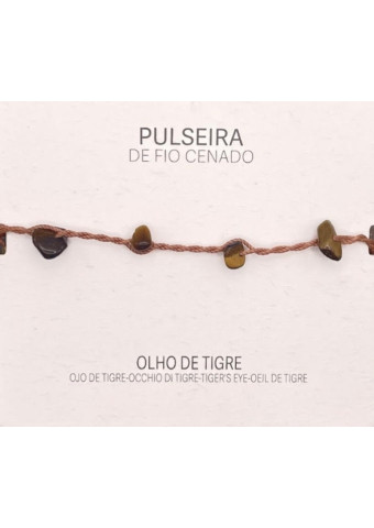 Pulsera Hilo Ojo de Tigre