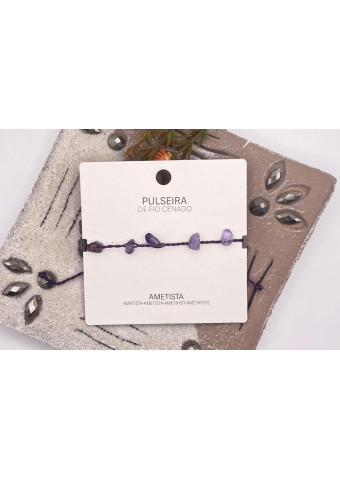 Pulsera Hilo Amatista