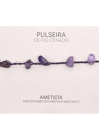Pulsera Hilo Amatista