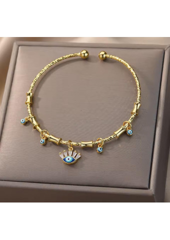 Pulsera Brazalete Ojo Turco