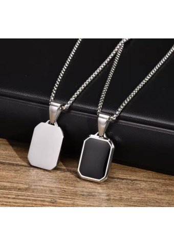 Collar Élement Noir Gold