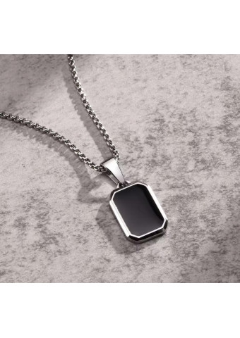 Collar Élement Noir Gold