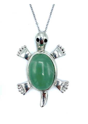 Colgante Tortuga Aventurina Verde