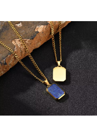 Collar Élement Azure Gold