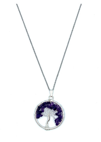 Collar Amatista Redondo