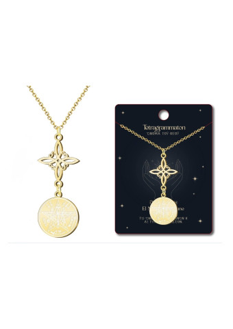 Collar Nudo de Bruja - Tetragrámaton Gold