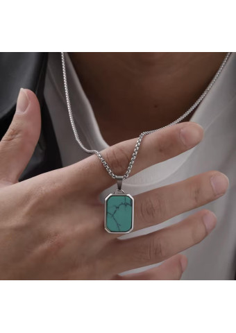 Collar Élement Aqua Black