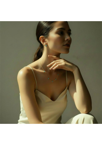 Collar Cielo de Capri