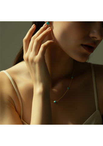 Collar Cielo de Capri