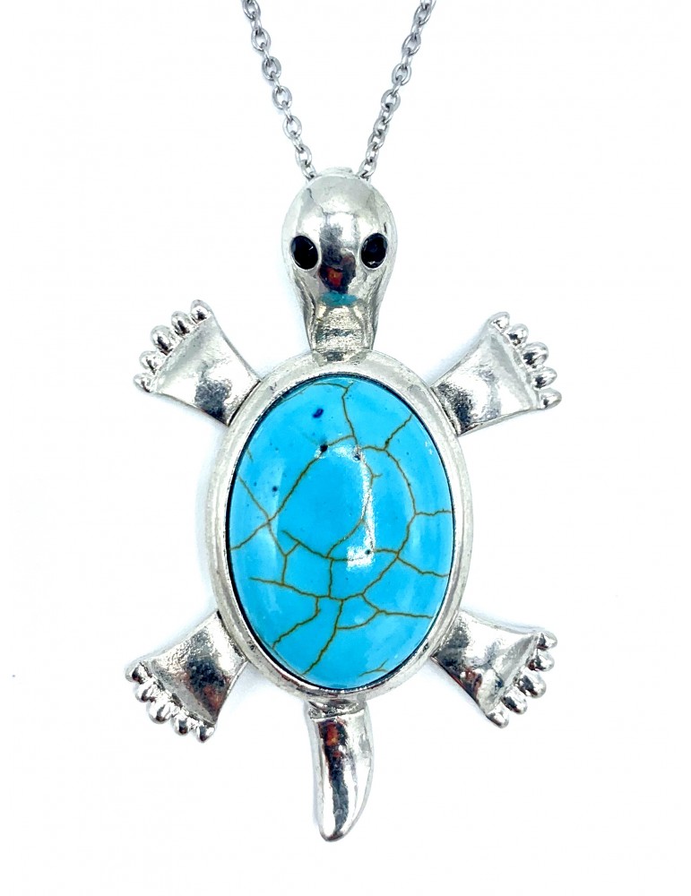 Collar Tortuga Turquesa