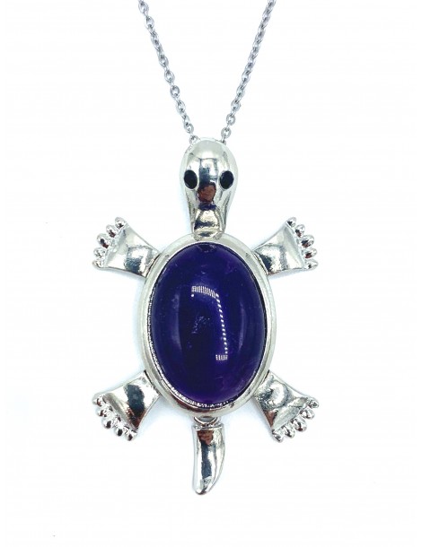 Colgante tortuga de Amatista