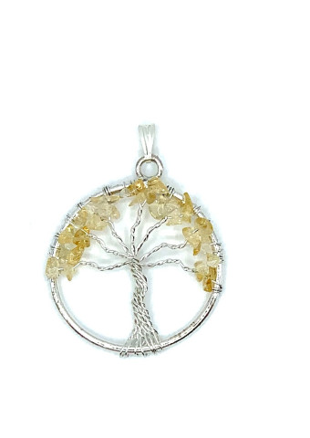 Collar Citrino Redondo