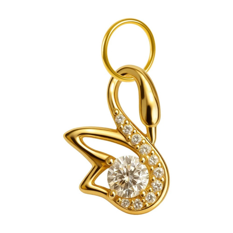 Charm Cisne Dorado