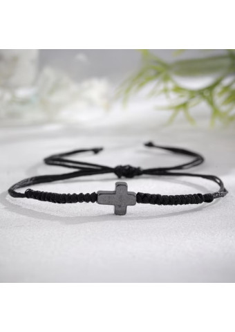 Pulsera Cross Black