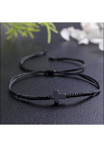 Pulsera Cross Black