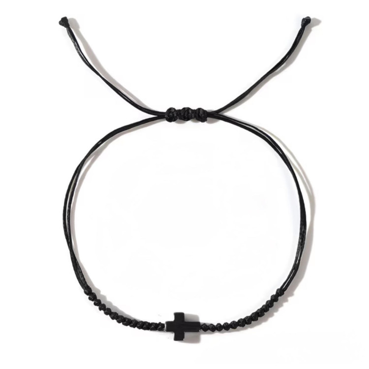 Pulsera Cross Black