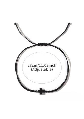 Pulsera Cross Black