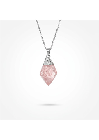 Collar Cuarzo Rosa