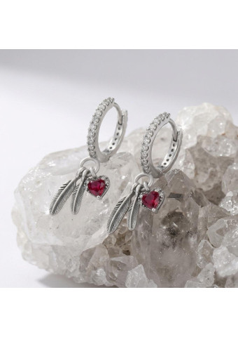Pendientes Plume d´Amour