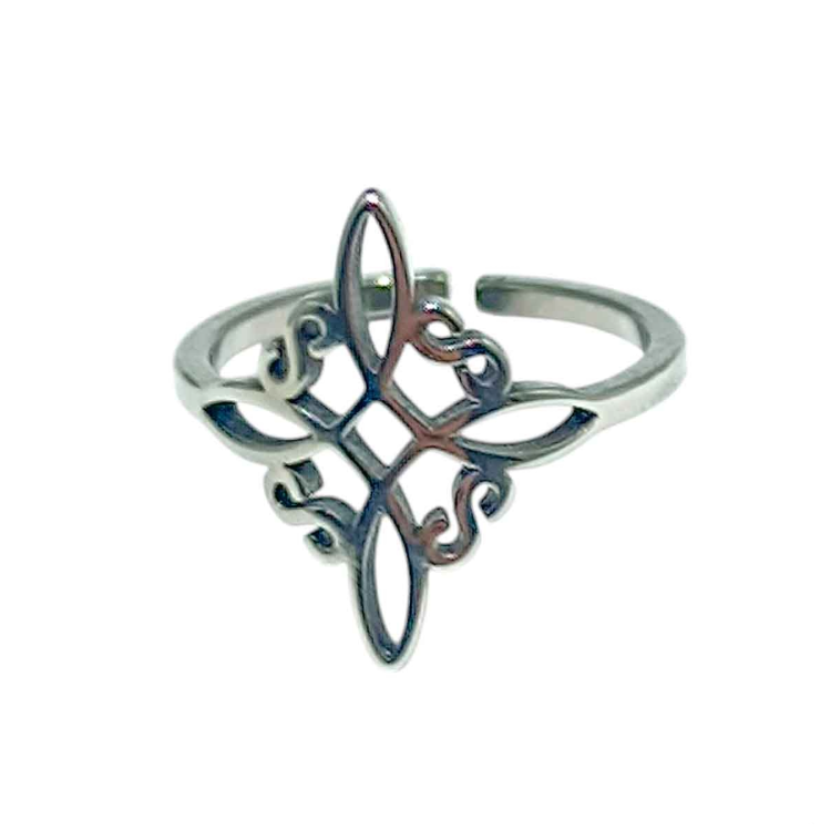Anillo Nudo de Bruja