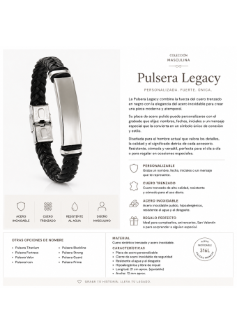 Pulsera Legacy
